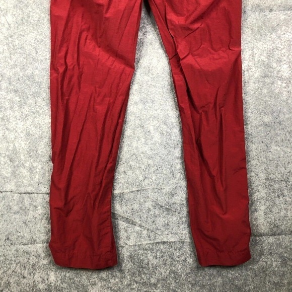 J. Crew Pants Women's Size S Red Cotton Blend Elastic Waist Drawstring - Picture 10 of 11